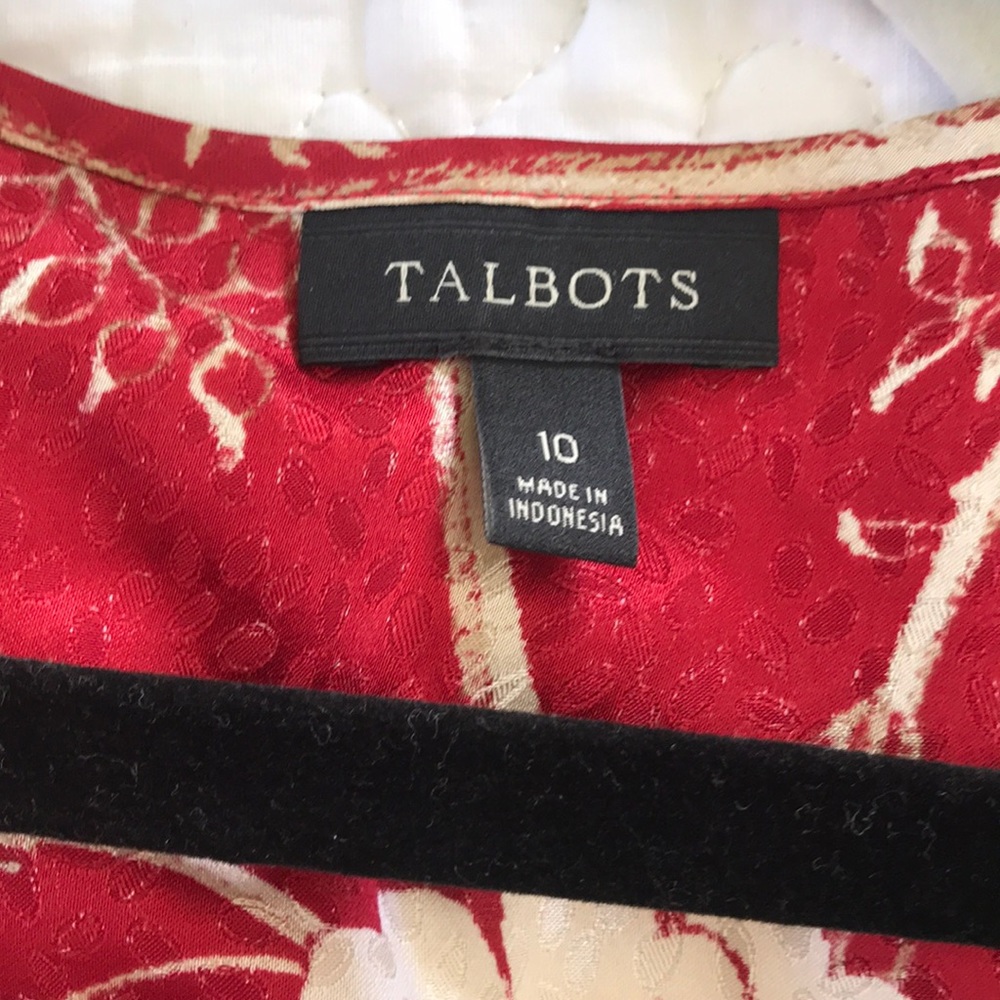 Women’s sleeveless top by Talbots.Sz:M.Never worn - Picture 4 of 5